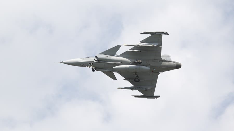 Stíhačka JAS 39 Gripen