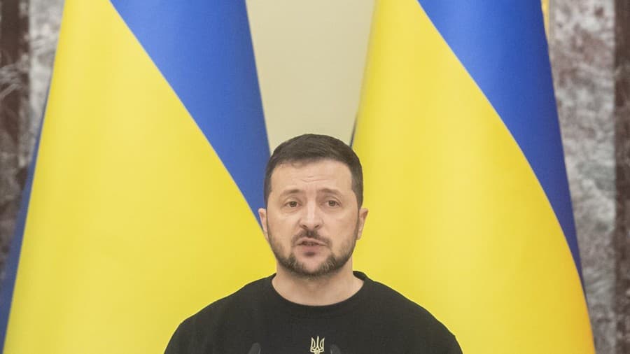 Prezident Ukrajiny Volodymir Zelenskyj.