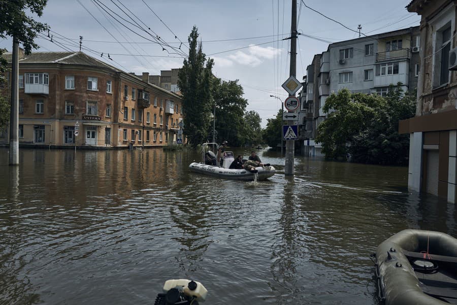 Zničenie Kachovskej priehrady malo