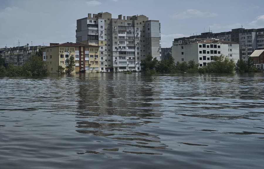 Zničenie Kachovskej priehrady malo