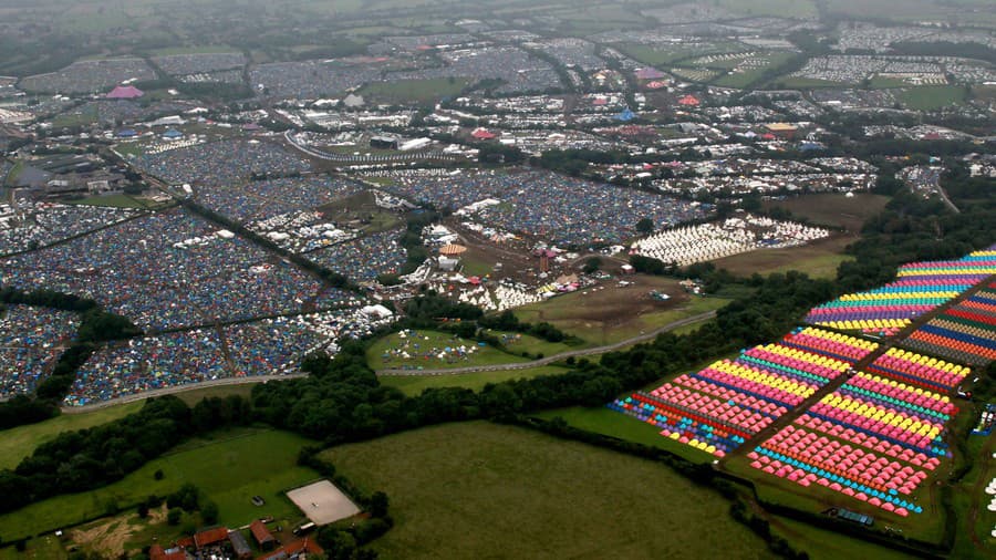 Festival Glastonbury, ktorý patrí