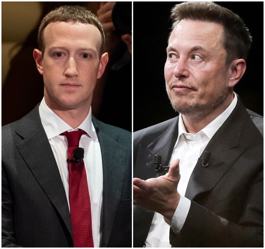 Miliardári Musk a Zuckerberg.