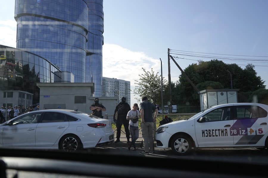 Svedok agentúry Reuters videl