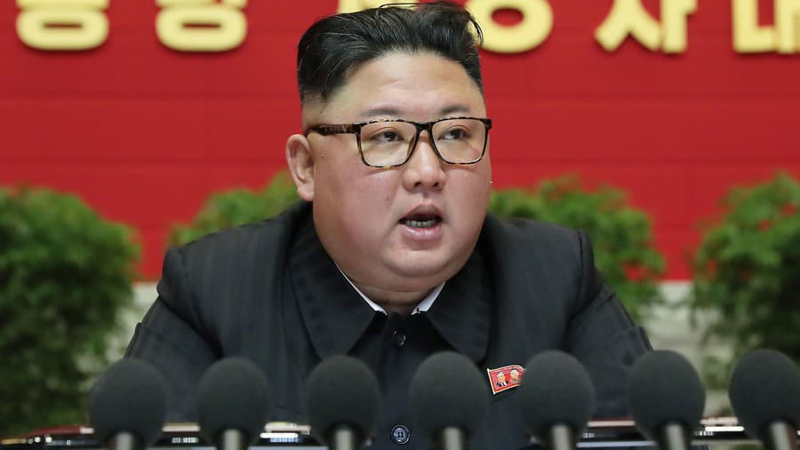 Severokórejský vodca Kim Čong-in.