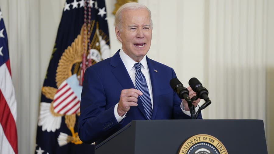 Americký prezident Joe Biden.