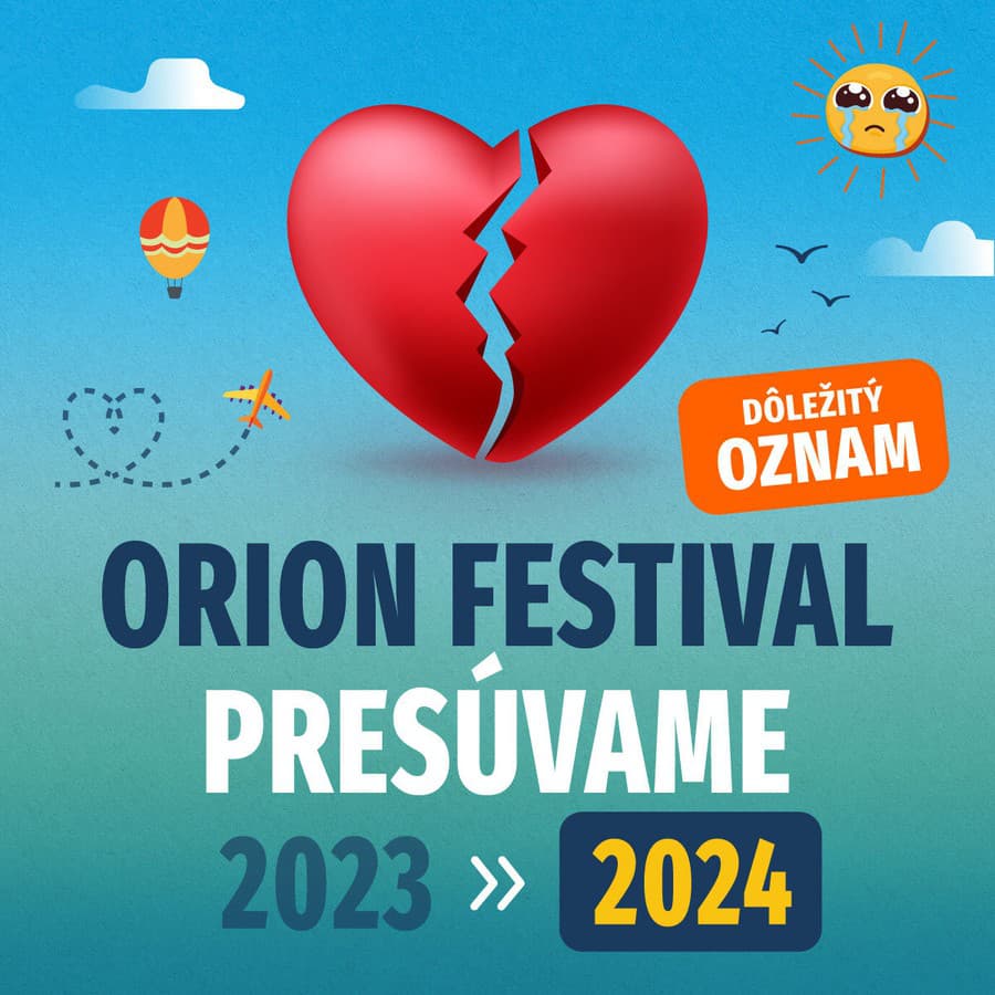 Multižánrový festival sa mal uskutočniť neďaleko Žiliny v dňoch 30. júna až 2. júla.