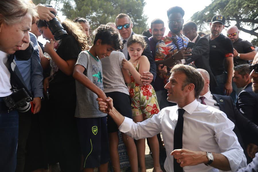 Francúzsky prezident Emmanuel Macron