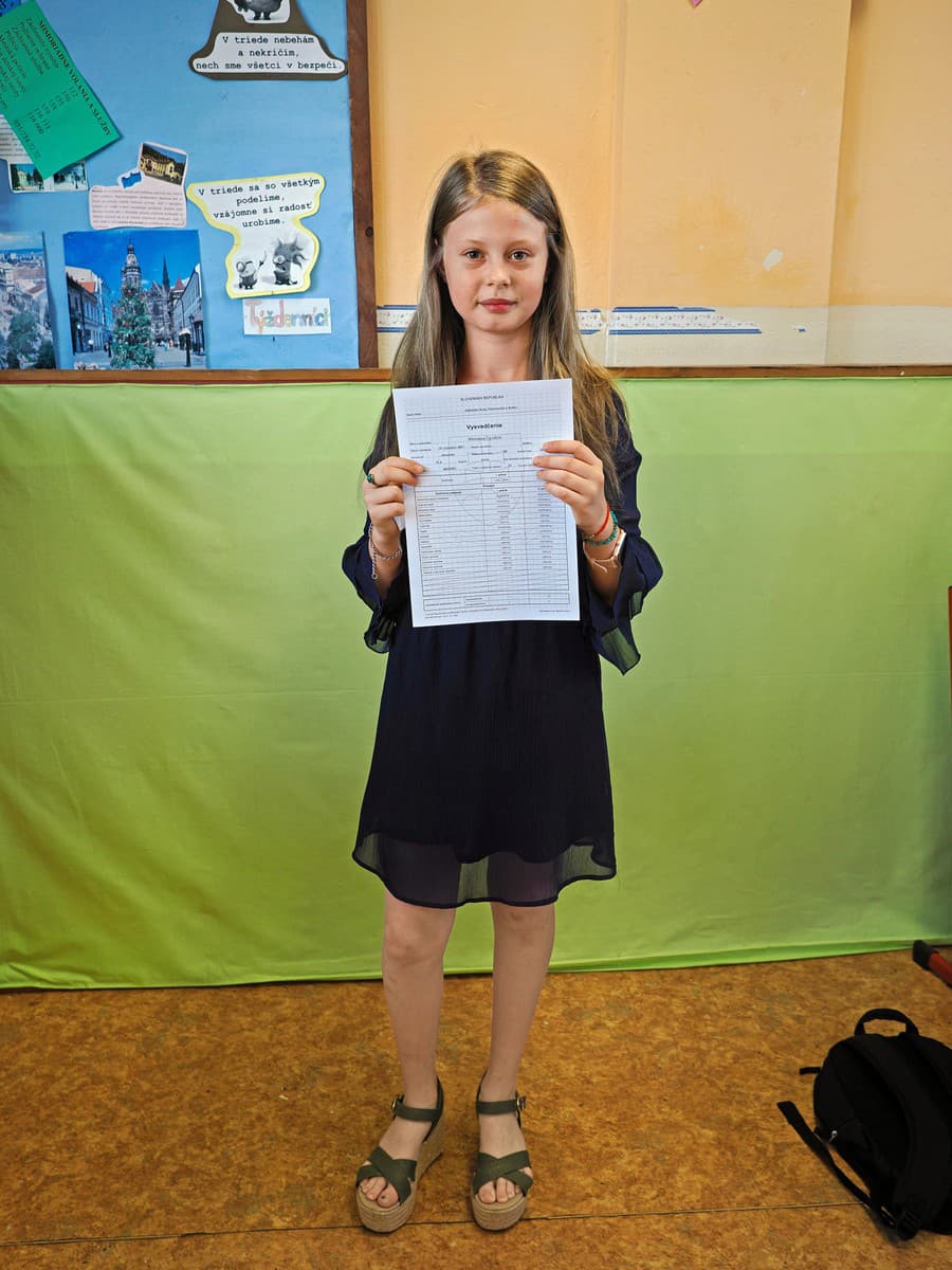 Miroslava (13), 6. ročník, ZŠ Požiarnická, Košice