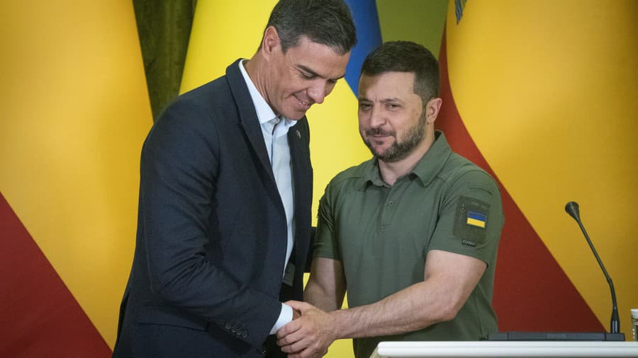 Ukrajinský prezident Volodymyr Zelenskyj