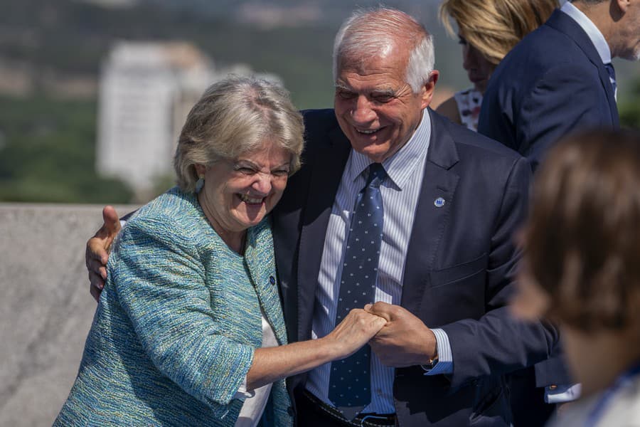 Tlačová konferencia v Madride.