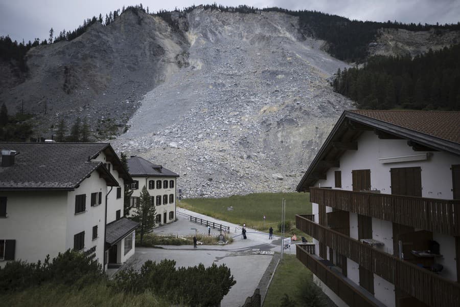 Evakuovanú dedinku Brienz/Brinzauls na