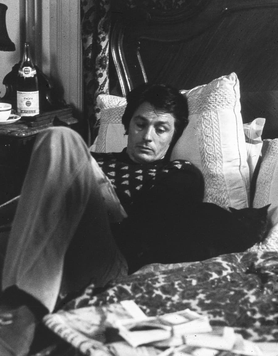 Herec Alain Delon.