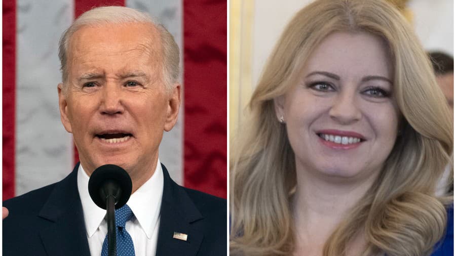 Joe Biden, Zuzana Čaputová.