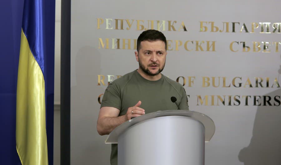 Ukrajinský prezident Volodymyr Zelenskyj