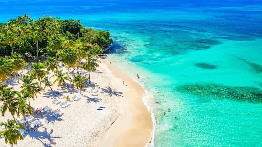 Úchvatné pláže Dominikánskej republiky