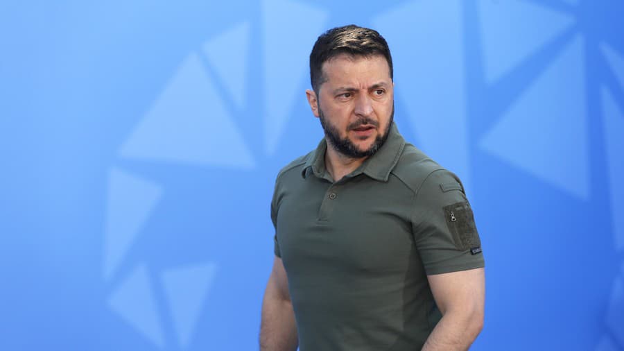 Ukrajinský prezident Volodymyr Zelenskyj