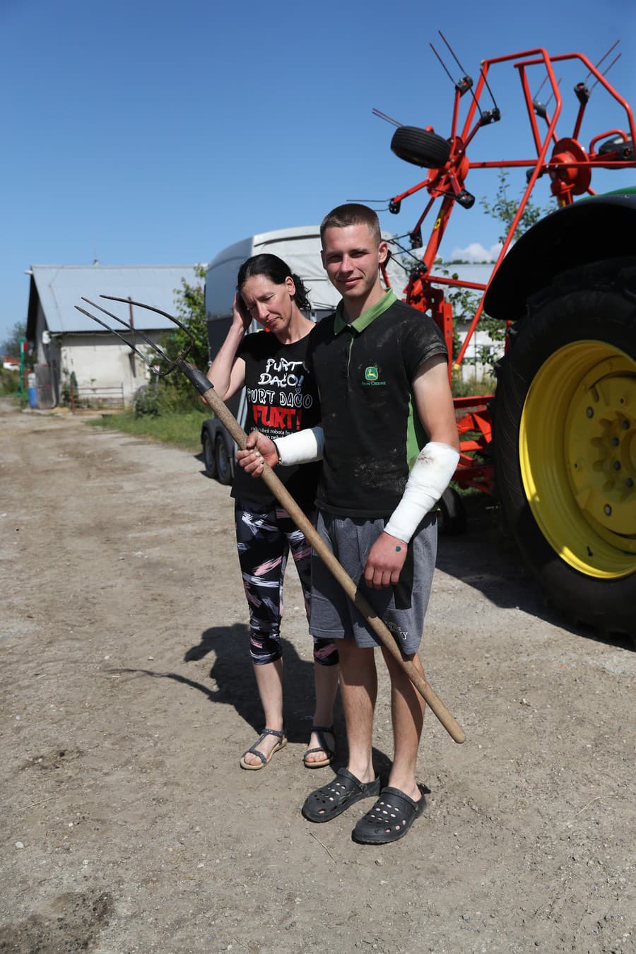 Kristián (20) utrpel po napadnutí medveďom veľa zranení. 