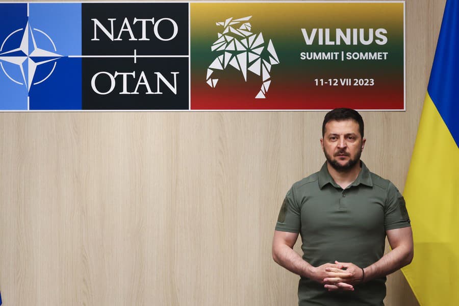 Volodymyr Zelenskyj na summite