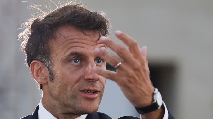 Francúzsky prezident Emmanuel Macron.