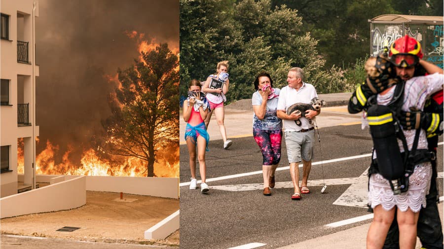 Požiar pri Šibeniku dostali