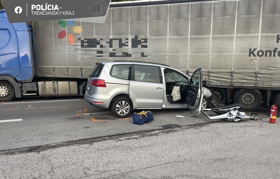  Pri zrážke s kamiónom za obcou Svinná zomrel 57-ročný vodič