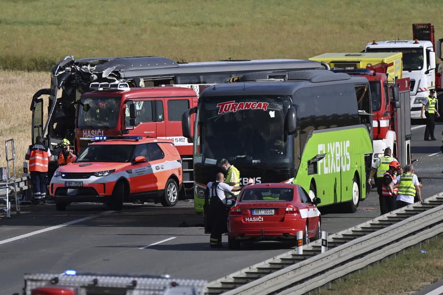 Pri nehode zomrel vodič a zranilo sa 77 ľudí, z nich 14 ťažko.