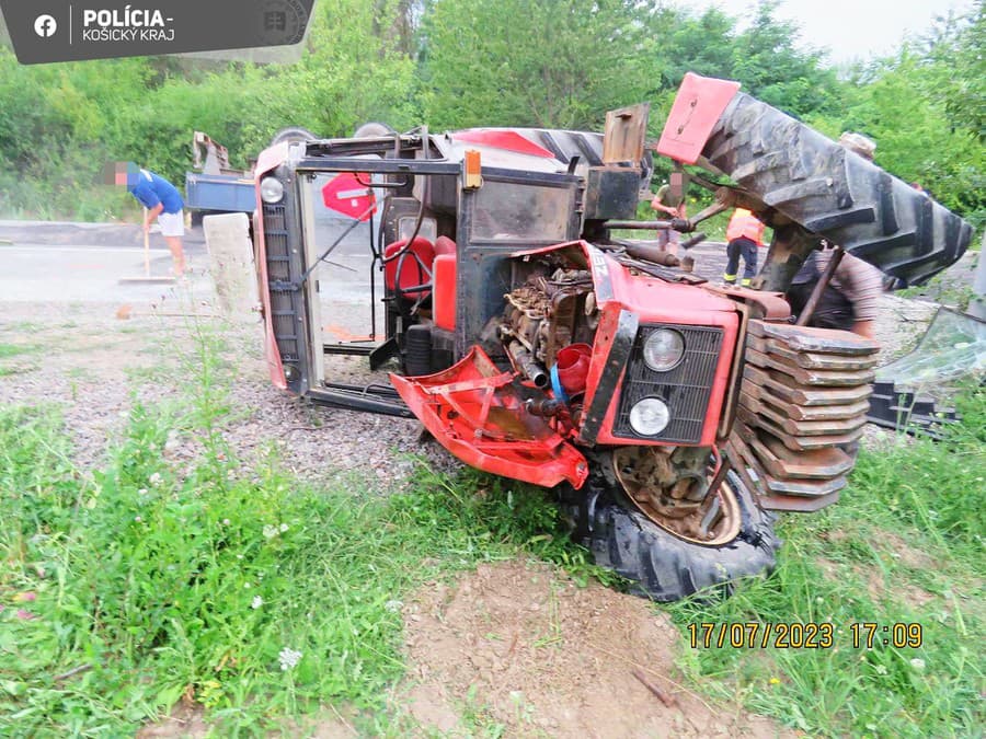 Vodičovi traktora pod brzdový