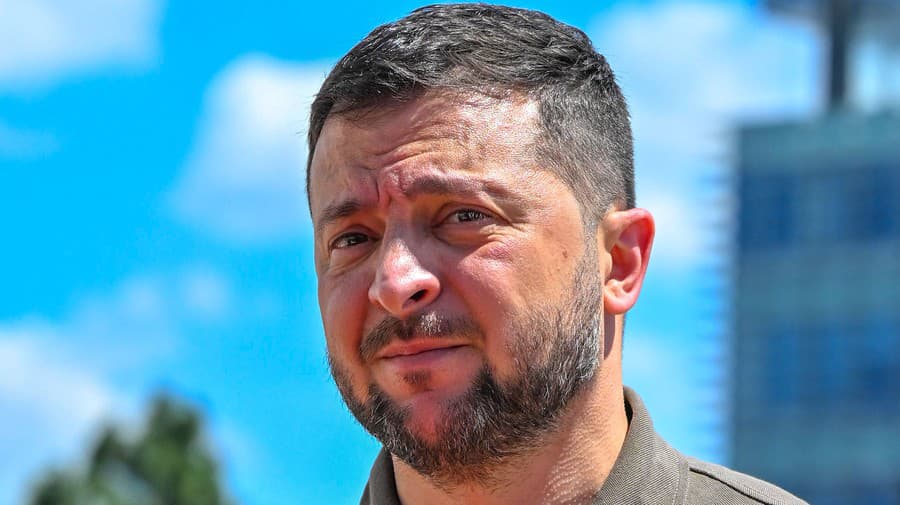 Ukrajinský prezident Volodymyr Zelenskyj