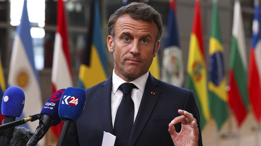 Francúzsky prezident Emmanuel Macron.