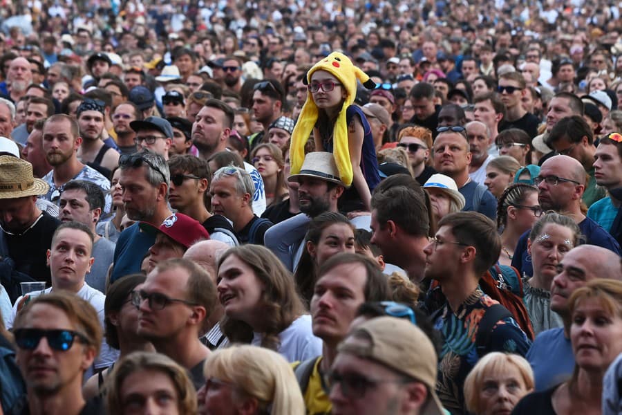 Vystúpenie sledovalo podľa odhadu