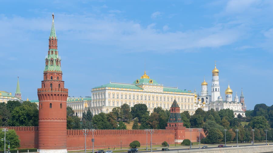 The Kremlin, Moscow. View