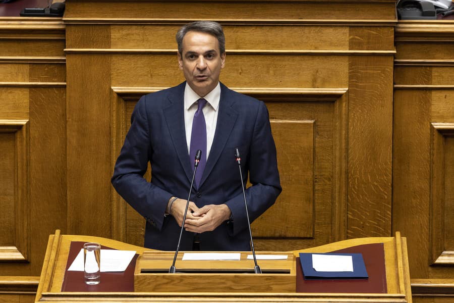 Grécky premiér Kyriakos Mitsotakis.