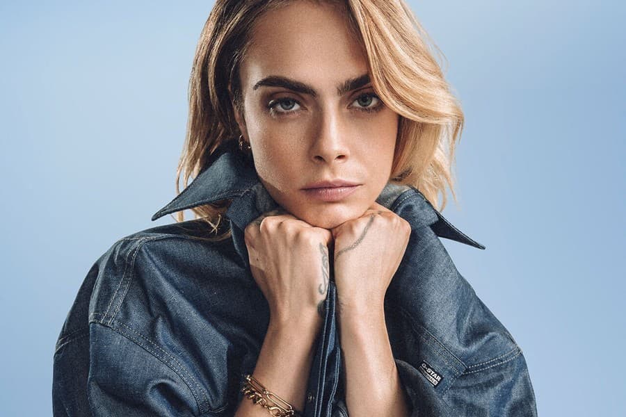 Modelka Cara Delevingne 