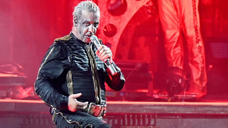 Frontman skupiny Rammstein Till