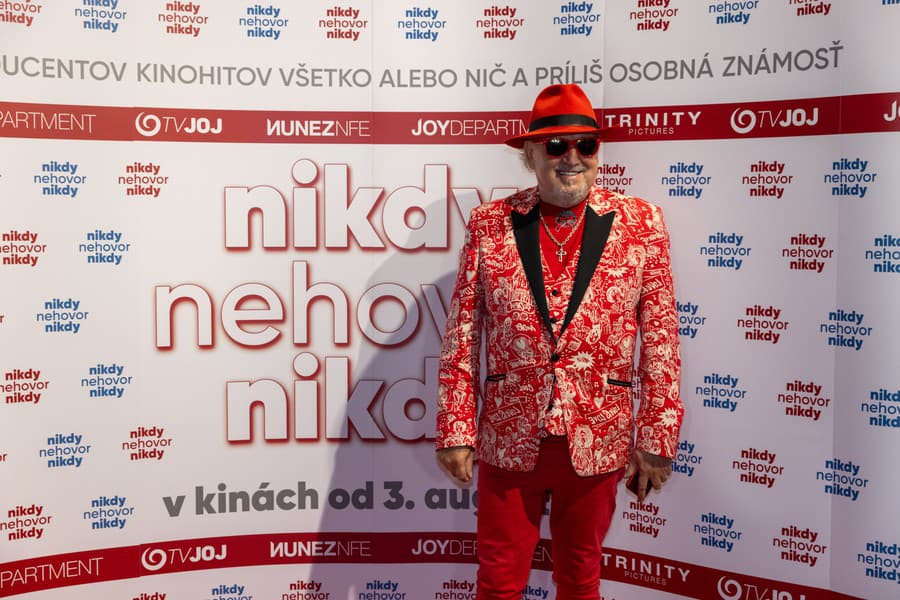 Jozef Oklamčák na premiére