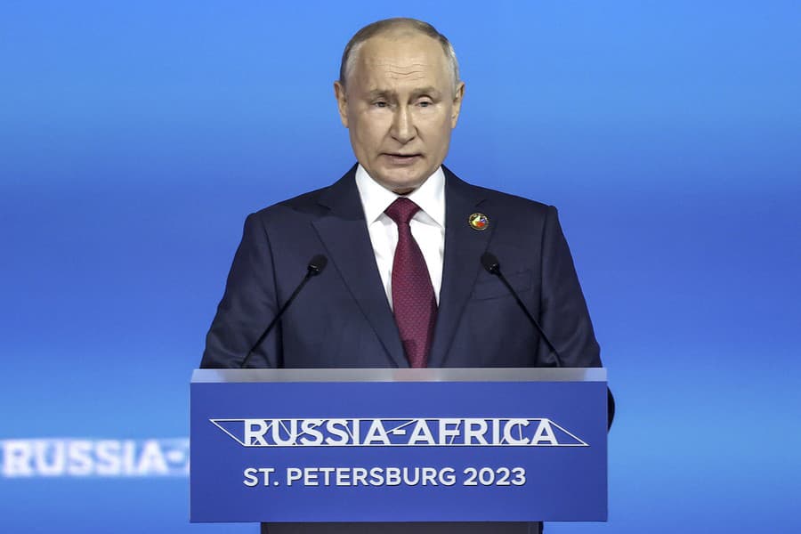 Vladimir Putin na rusko-africkom