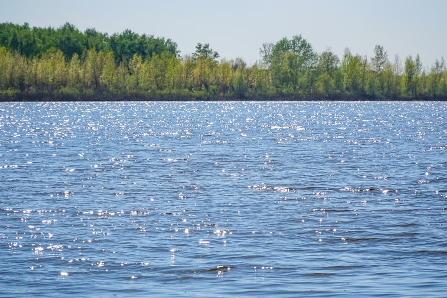 Large lake or river