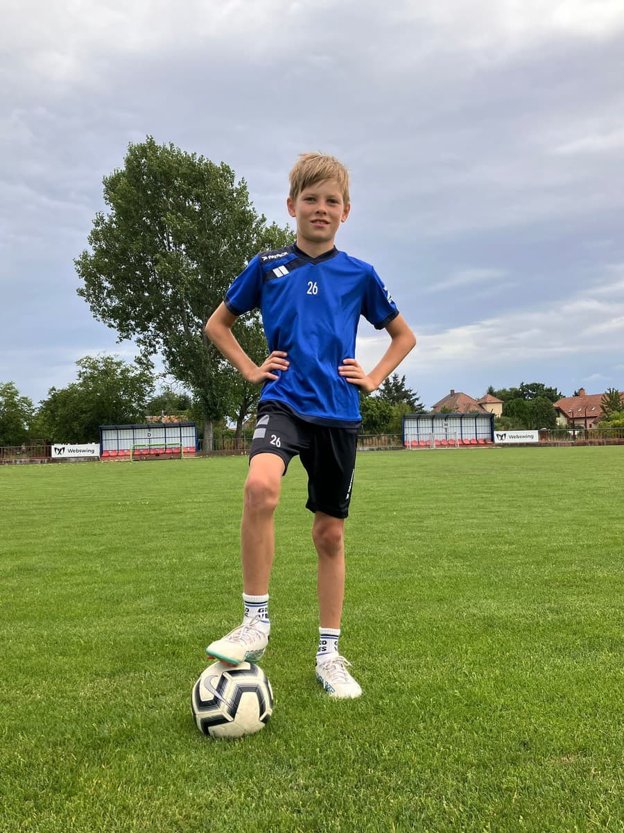 Tomáš (9), futbalový a zážitkový tábor v Reci (okr. Senec)