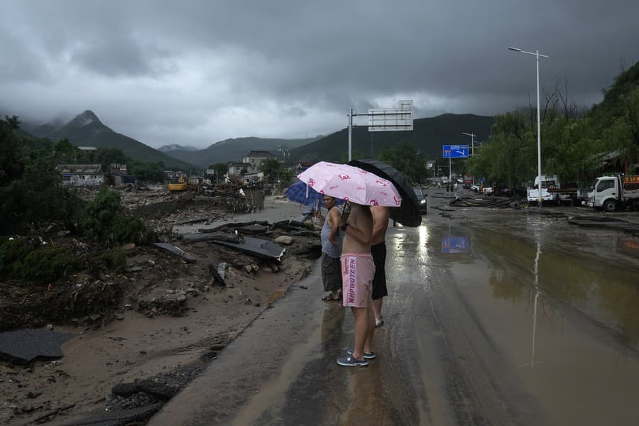 Peking zasiahli najvýdatnejšie dažde