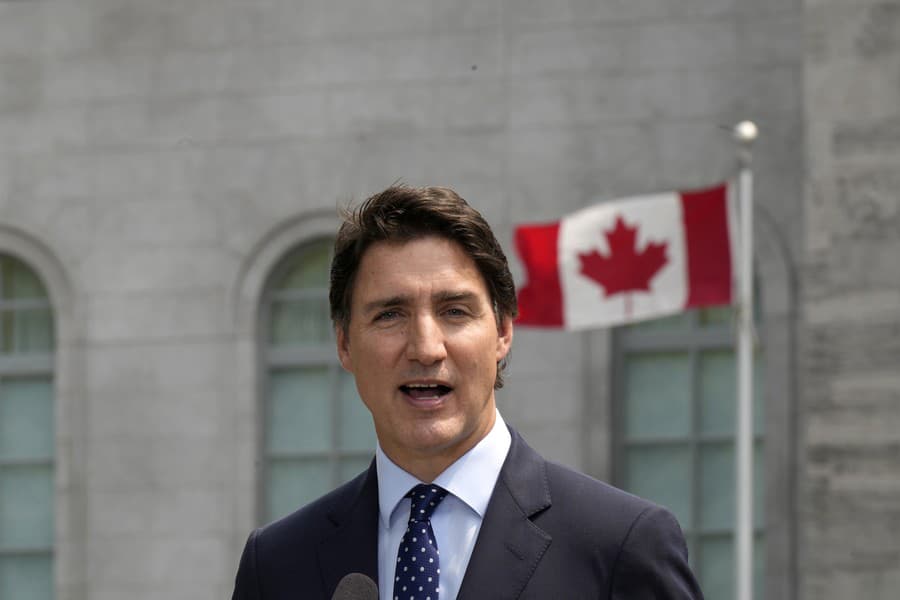 Kanadský premiér Justin Trudeau.