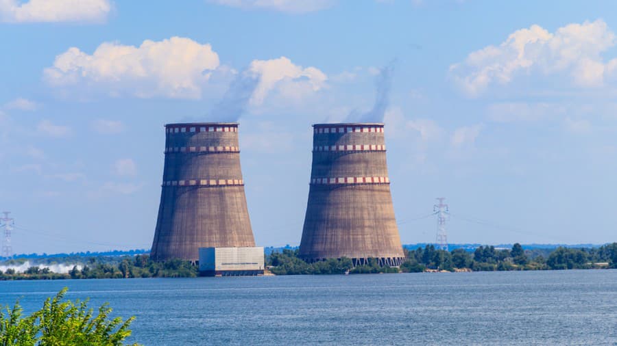 Cooling towers of Zaporizhia