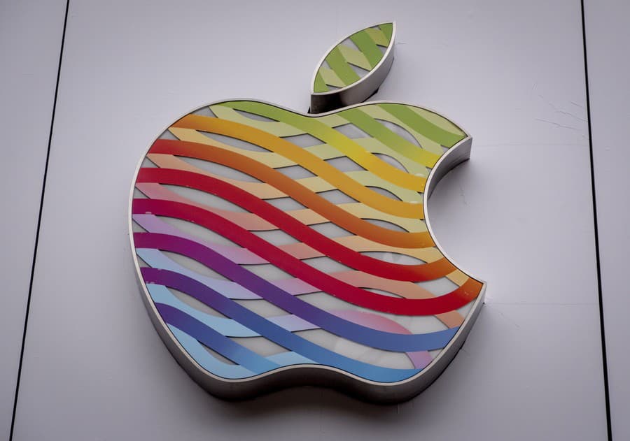 Logo značky Apple (ilustračná