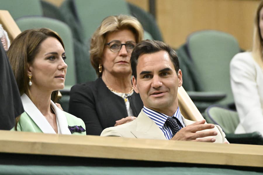 Roger Federer na Wimbledone