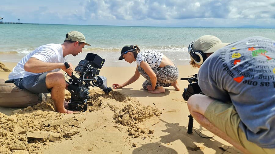 Filmovanie dokumentu na Borneu