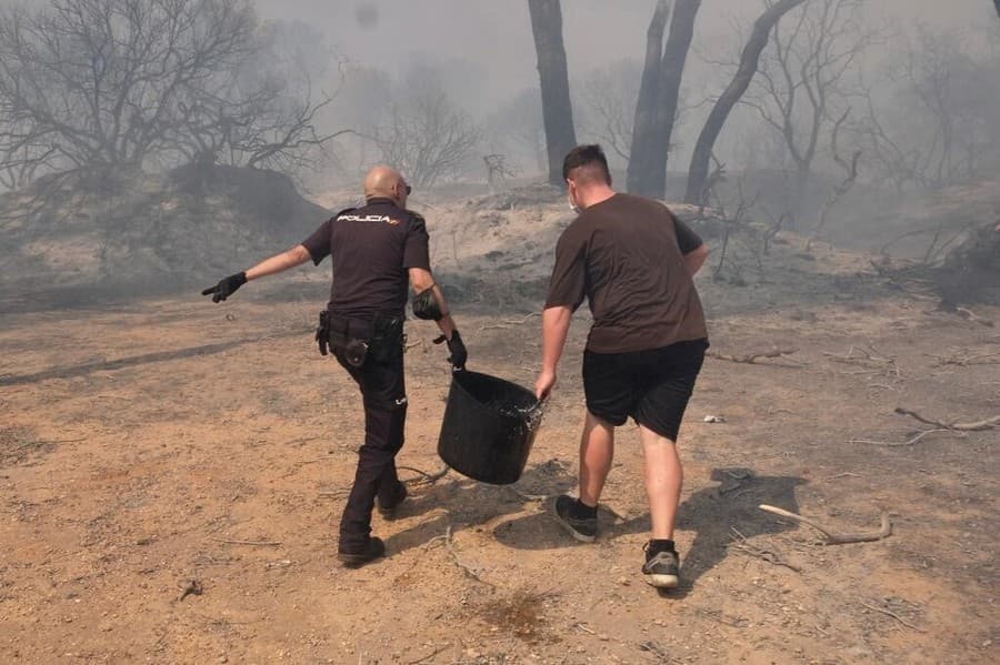 Požiare, ktoré zachvátili Španielsko