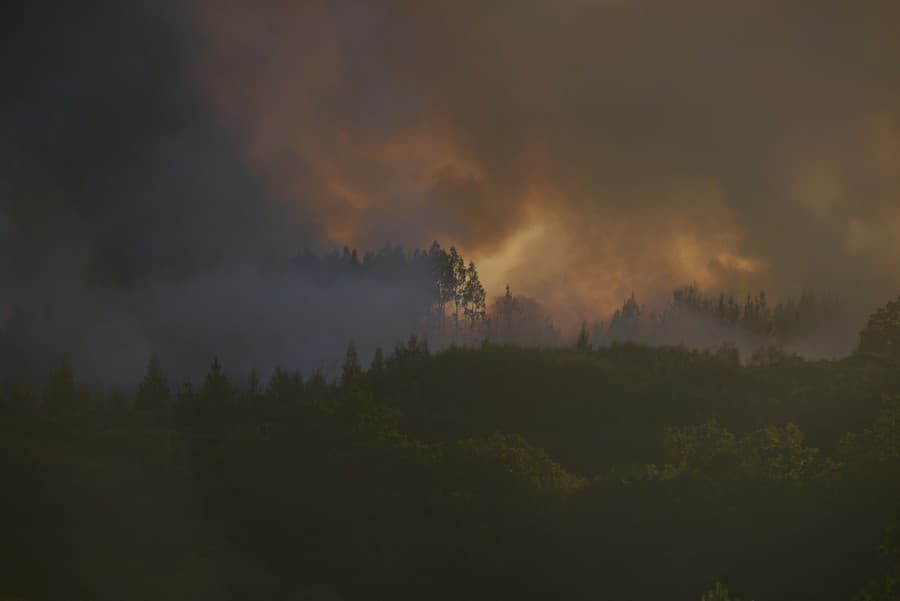 Požiare, ktoré zachvátili Španielsko