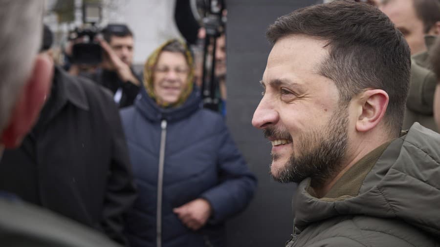 Ukrajinský prezident Volodymyr Zelenskyj