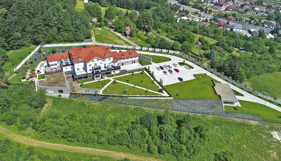 Luxusný hotel sa nachádza