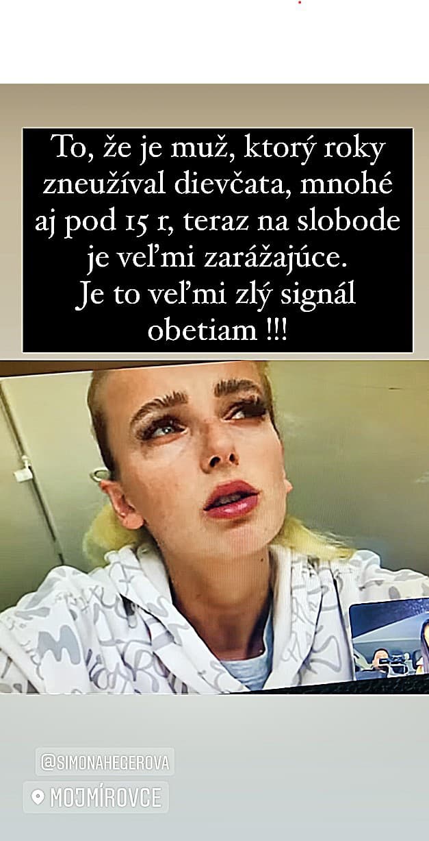 Speváčka je jednou z