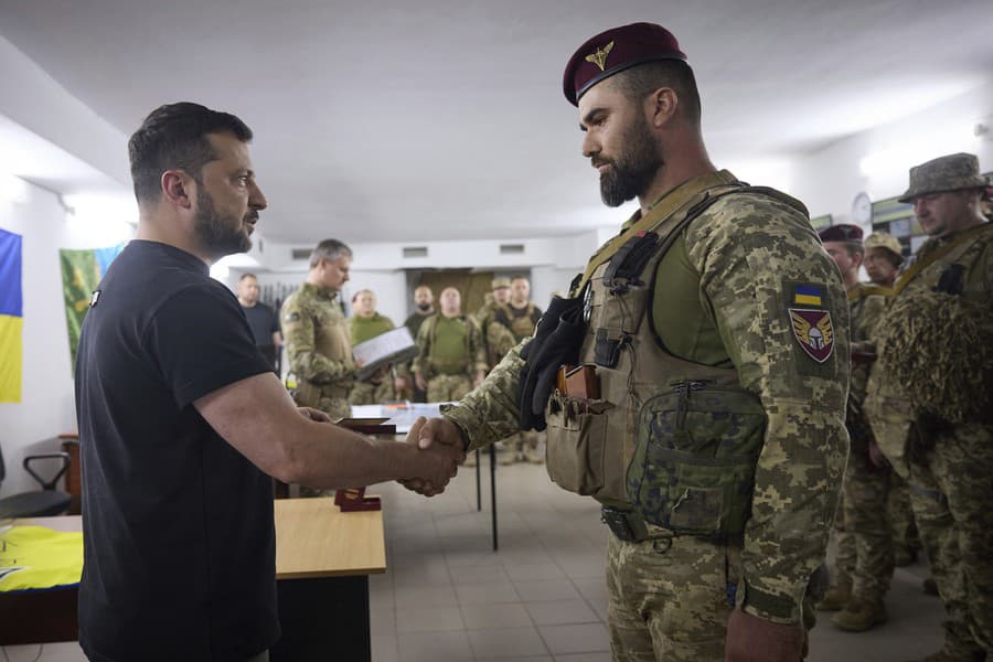 Ukrajinský prezident Volodymyr Zelenskyj